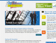 Tablet Screenshot of oped.com